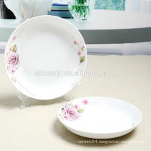 cheap porcelain soup plate